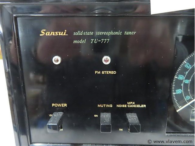 Tuner sansui tu-777 - afbeelding 2 van  5