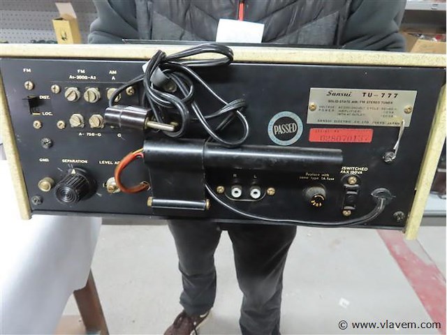 Tuner sansui tu-777 - afbeelding 4 van  5