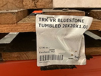 Tunesië beige partij natuursteen tegels (44x) - afbeelding 3 van  4