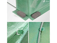 Tunne garden greenhouse 12m² in gegalvaniseerd staal - 4x3 m - afbeelding 7 van  7