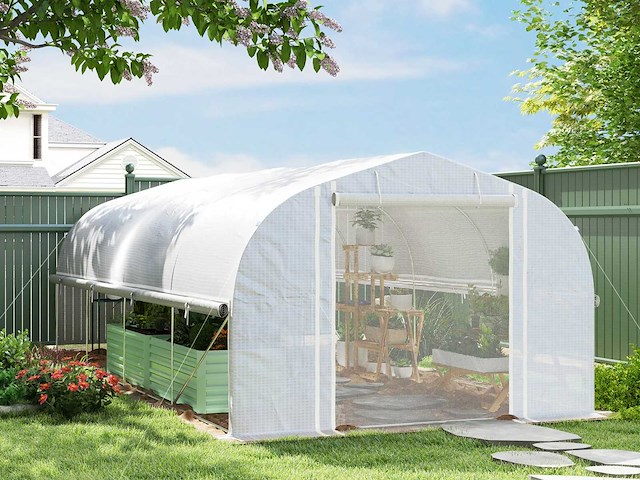 Tunnel clamp met accessoires - wit - afbeelding 1 van  9