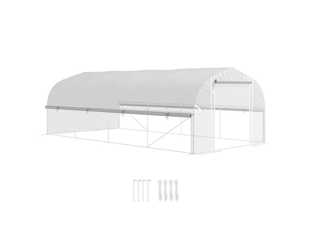 Tunnel clamp met accessoires - wit - afbeelding 3 van  9