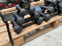 Tunturi dumpbell set (3x) - afbeelding 2 van  3