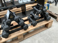 Tunturi dumpbell set (3x) - afbeelding 3 van  3
