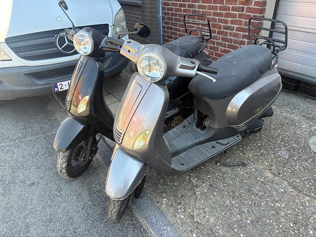 Turbho - snorscooter - rl-50 - scooter (2x) - afbeelding 1 van  15