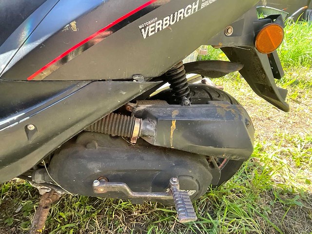 Turbho black edition jn50qt -26 scooter - afbeelding 6 van  8