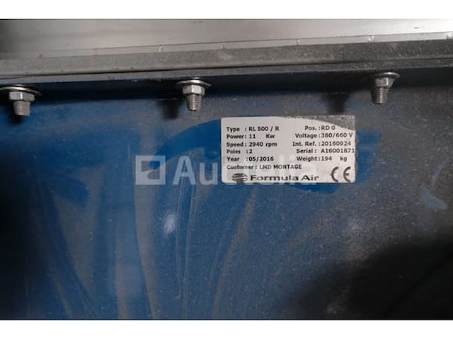 Turbine met zuigfilter formula air rl500/r - afbeelding 5 van  12