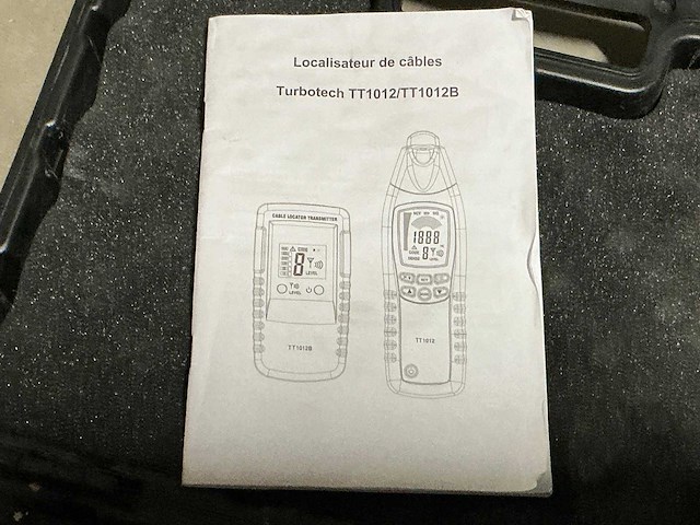 Turbo tt1012 en tt1012b kabeldetectieapparaat - afbeelding 2 van  3