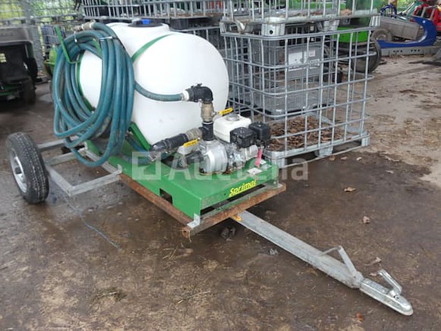 Turbo-turf trailer hydro-zaader spreider hs-150 - afbeelding 1 van  15