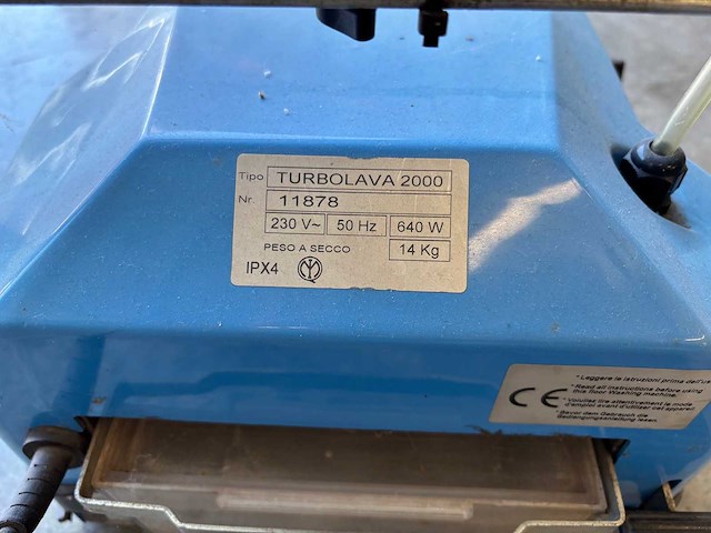 Turbolava - 2000 - veegmachine - schropmachine - afbeelding 5 van  8