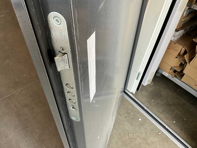 Turenwerke kozijn & deur aluminium antraciet - afbeelding 2 van  3