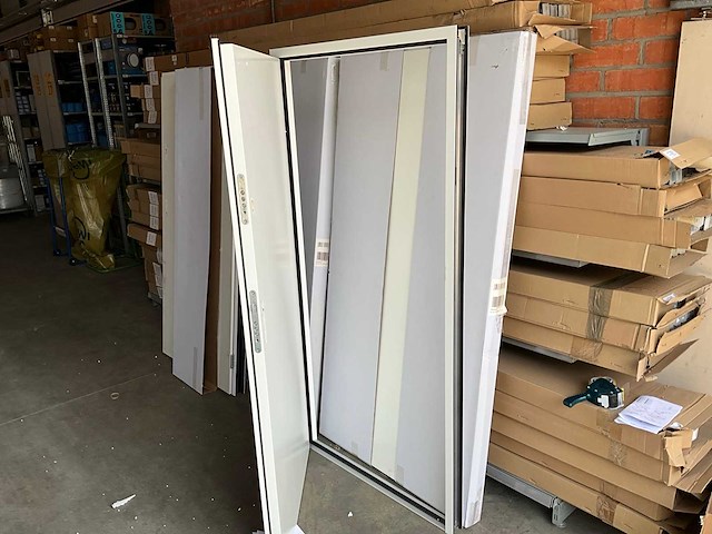 Turenwerke kozijn & deur aluminium wit - afbeelding 5 van  10