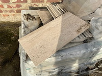 Turkse travertin tuintegels (150x) - afbeelding 1 van  3