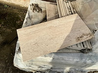 Turkse travertin tuintegels (150x) - afbeelding 2 van  3