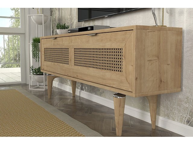 Tv -stand eik - afbeelding 3 van  7
