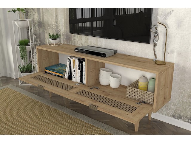 Tv -stand eik - afbeelding 4 van  7