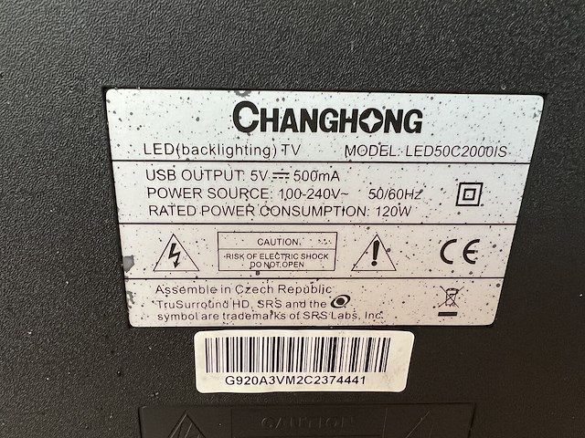 Tv changhong - afbeelding 5 van  5