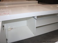 Tv-kast - hoogglans wit - kasten - afbeelding 2 van  2