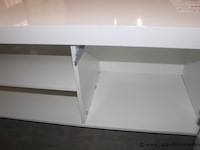 Tv-kast - hoogglans wit - afbeelding 2 van  3