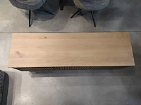 Tv kast massief eik - afbeelding 2 van  2