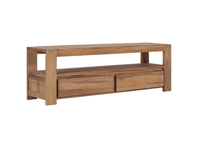 Tv-meubel - massief teak - afbeelding 2 van  9