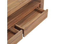 Tv-meubel - massief teak - afbeelding 7 van  9