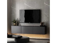 Tv-meubel 160cm - antraciet - afbeelding 6 van  10