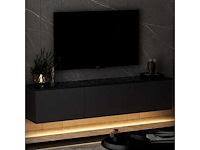 Tv-meubel 160cm - antraciet - afbeelding 9 van  10