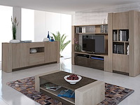 Tv-meubel ares 154cm - bruin - afbeelding 3 van  4
