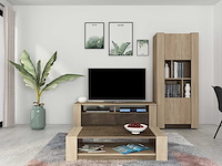 Tv-meubel ares 154cm - bruin - afbeelding 4 van  4