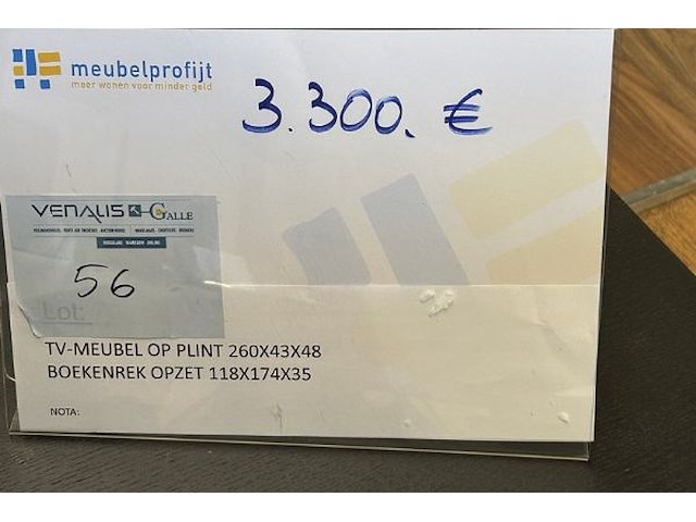 Tv meubel, boekenrek - afbeelding 8 van  8