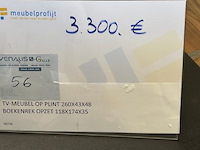 Tv meubel, boekenrek - afbeelding 8 van  8