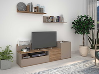 Tv-meubel boost 180cm - beige/grijs - afbeelding 1 van  4