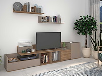 Tv-meubel boost 180cm - beige/grijs - afbeelding 3 van  4