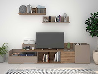 Tv-meubel boost 180cm - beige/grijs - afbeelding 4 van  4