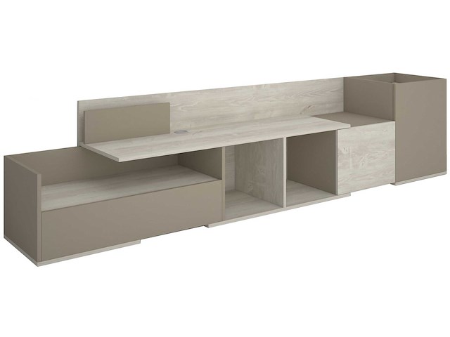 Tv-meubel boost 180cm - grijs - afbeelding 2 van  3