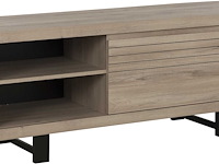 Tv-meubel clive 160cm - eik - afbeelding 1 van  3