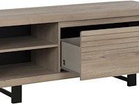 Tv-meubel clive 160cm - eik - afbeelding 2 van  3