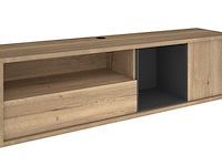 Tv-meubel frame 177cm - lichte eik - afbeelding 2 van  3