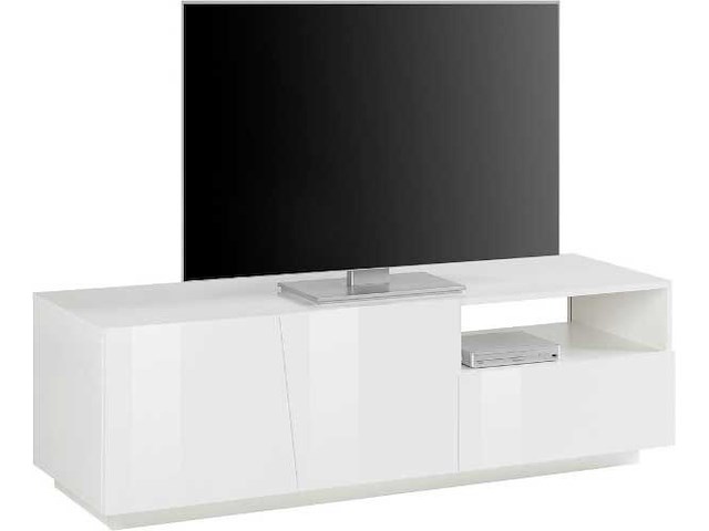 Tv-meubel gavin 150 cm-hoogglans wit - afbeelding 2 van  6