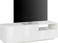 Tv-meubel gavin 150 cm-hoogglans wit - afbeelding 2 van  6