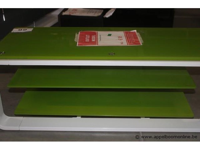 Tv-meubel glas groen - afbeelding 2 van  2