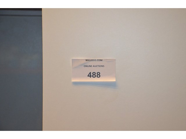 Tv meubel grijs 2 deuren 2 laden - afbeelding 3 van  7