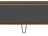 Tv-meubel jiro 165cm - walnoot/antraciet - afbeelding 3 van  10