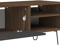 Tv-meubel jiro 165cm - walnoot/antraciet - afbeelding 9 van  10