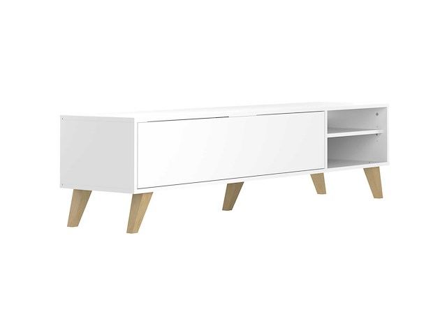 Tv-meubel kim 165cm - wit - afbeelding 3 van  7