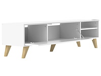 Tv-meubel kim 165cm - wit - afbeelding 4 van  7