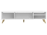 Tv-meubel kim 165cm - wit - afbeelding 5 van  7