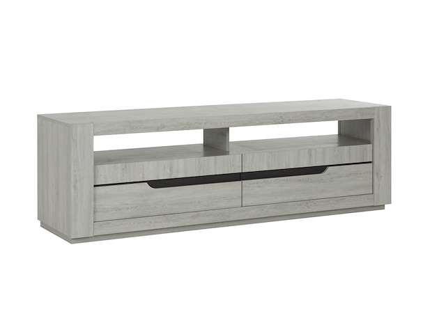 Tv-meubel lanthe 2 lades 180cm - laguna eik - afbeelding 1 van  3