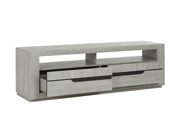 Tv-meubel lanthe 2 lades 180cm - laguna eik - afbeelding 2 van  3